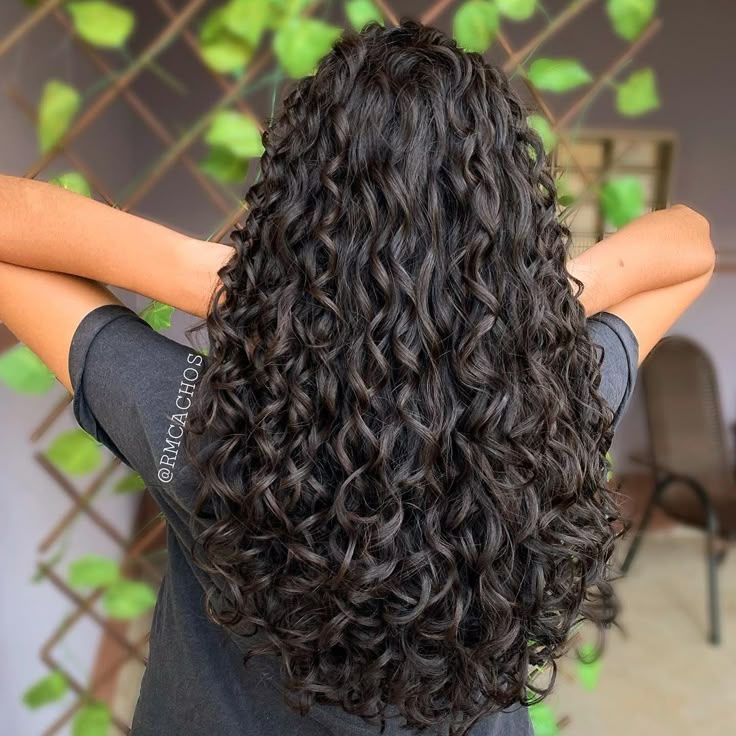 cabelo cacheado feminino médio