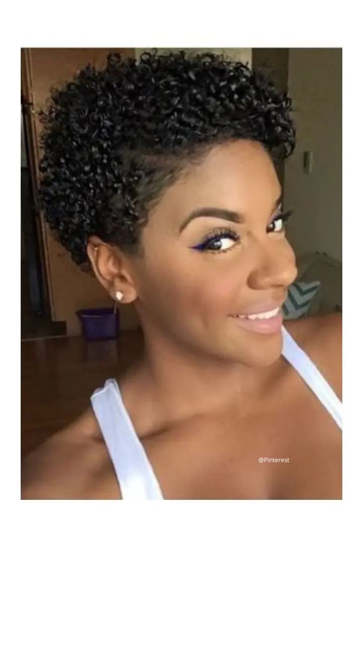 cabelo curto feminino crespo