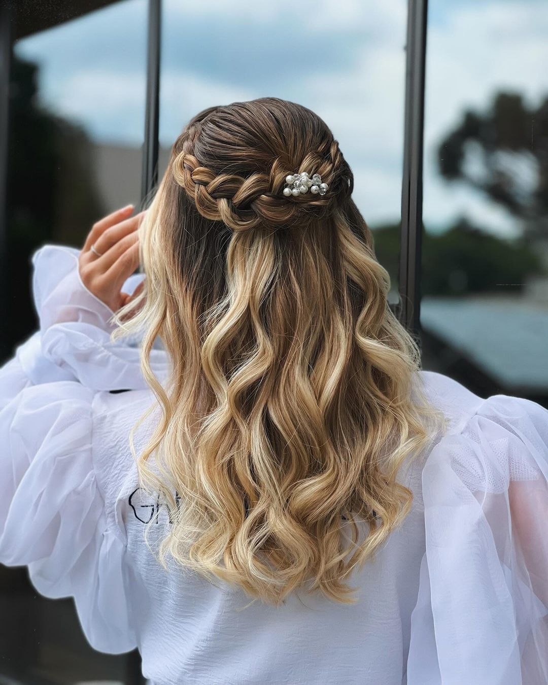 penteado madrinha casamento dia