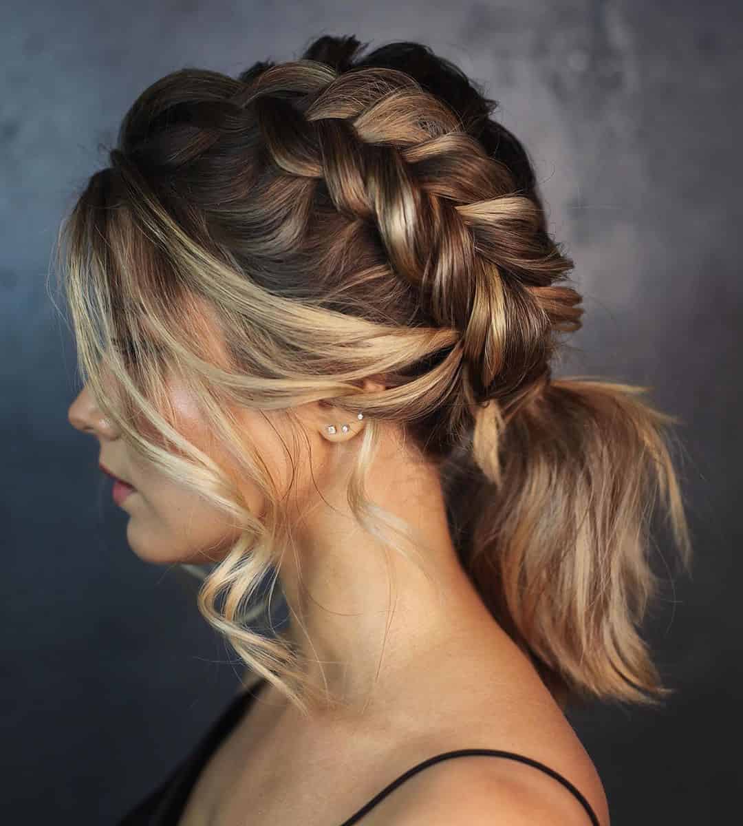 penteado madrinha casamento com cabelo solto