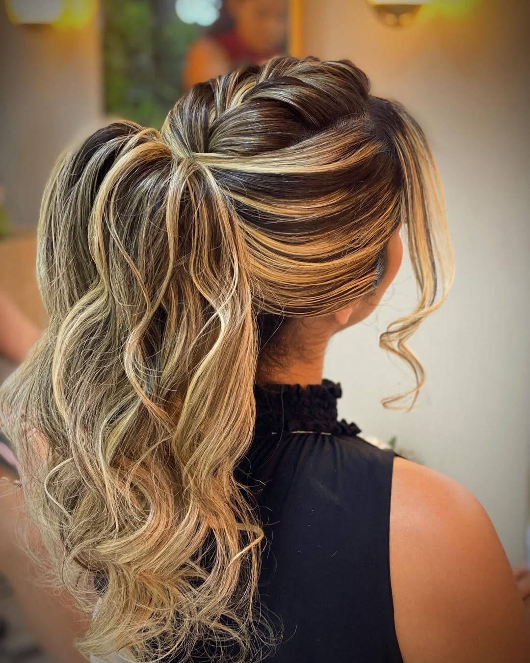 penteado madrinha casamento praia