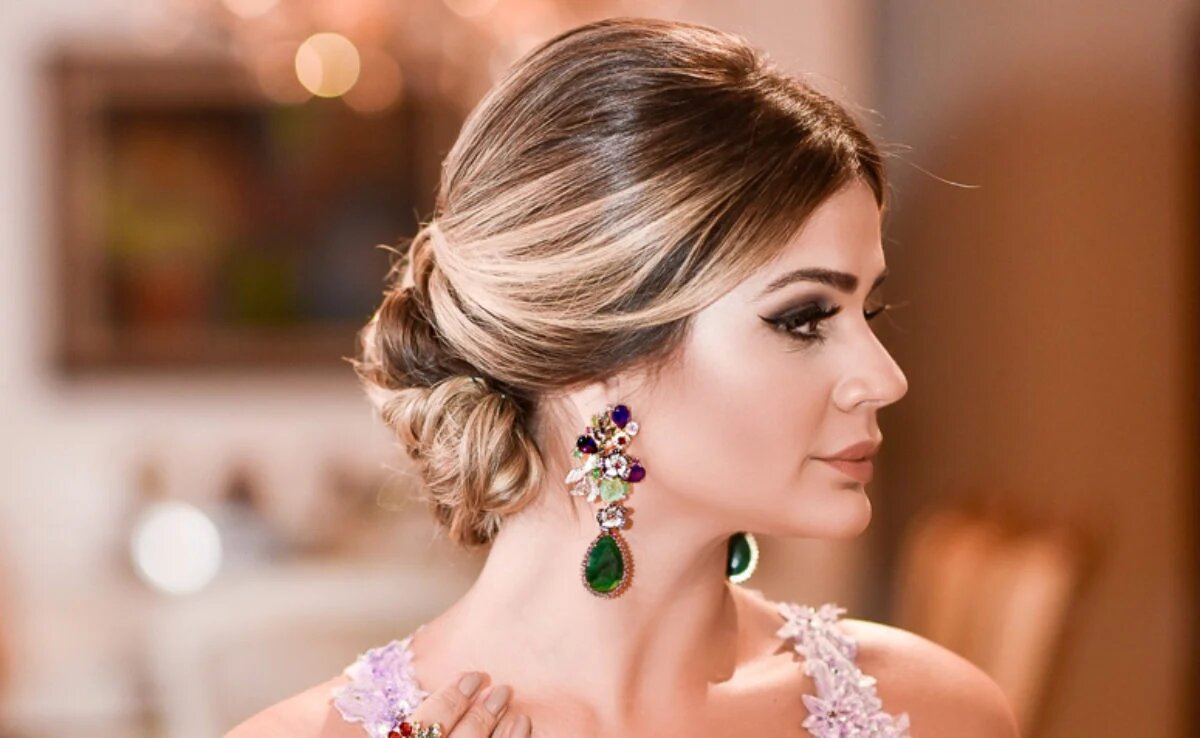 penteado madrinha casamento elegante