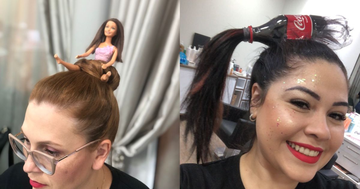cabelo maluco trabalho