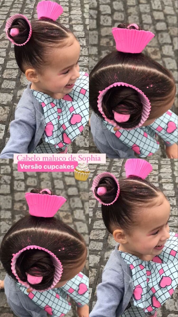 cabelo maluco bebê feminino