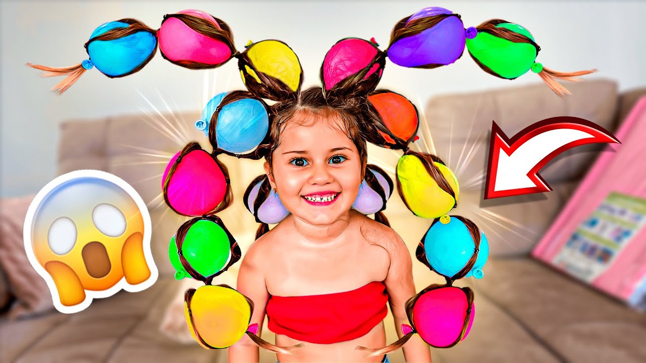 cabelo maluco bola de futebol