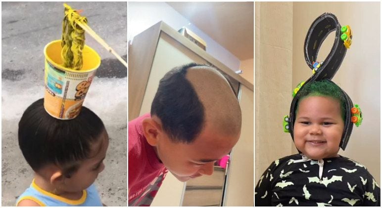 cabelo maluco bola de futebol