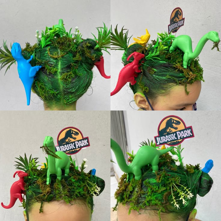 penteado maluco dinossauro