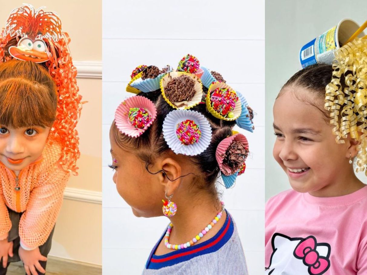 penteado maluco infantil