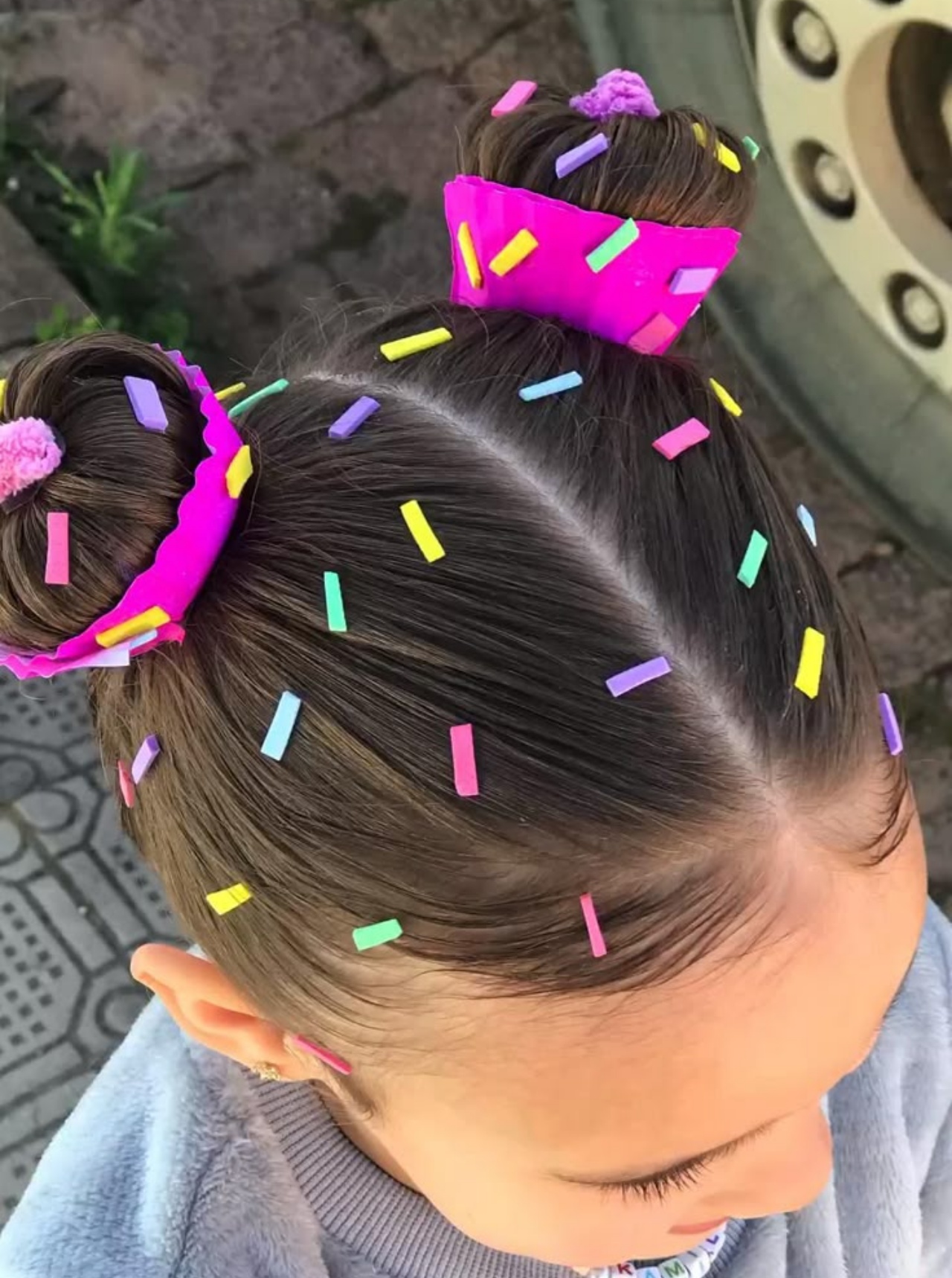 cabelo maluco com rolinho