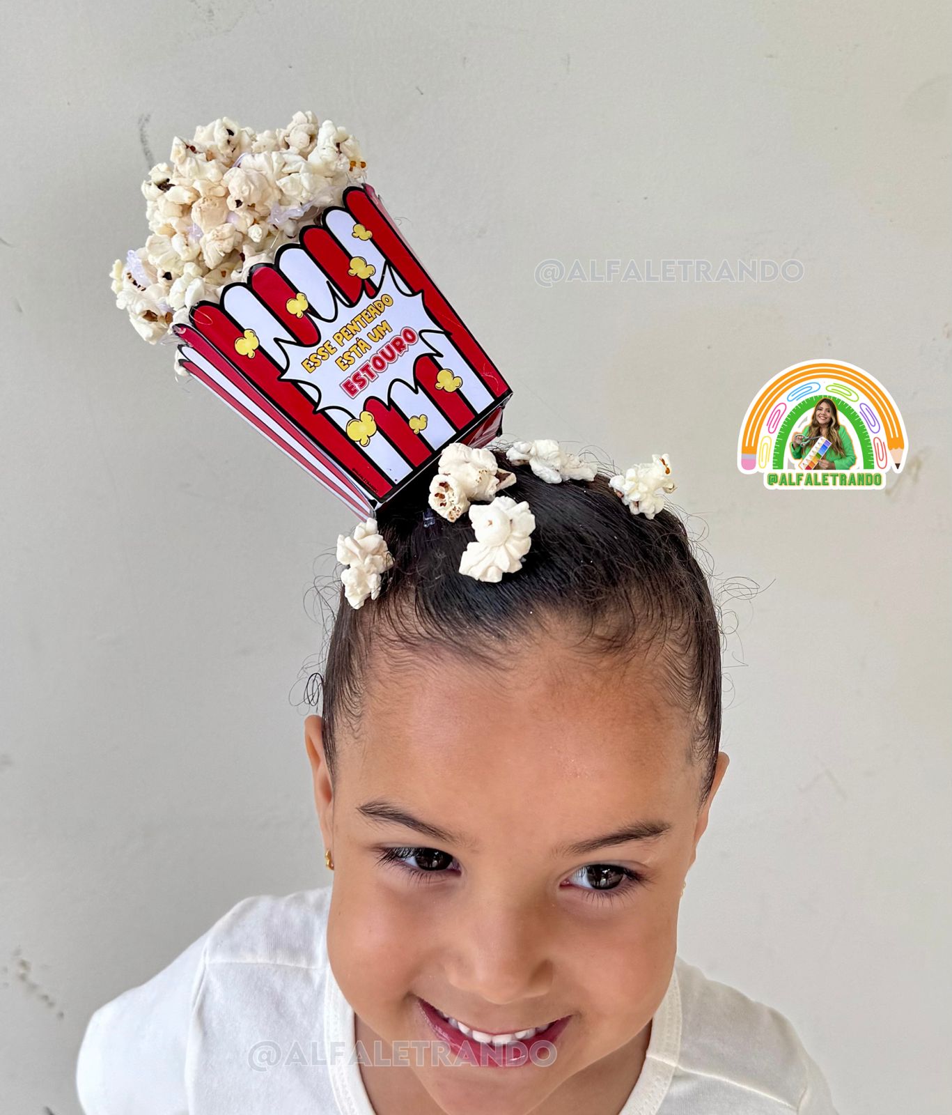 cabelo maluco para escola
