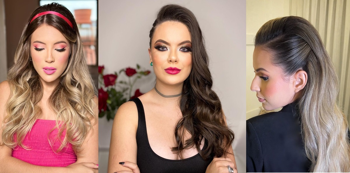 penteado casamento moderno