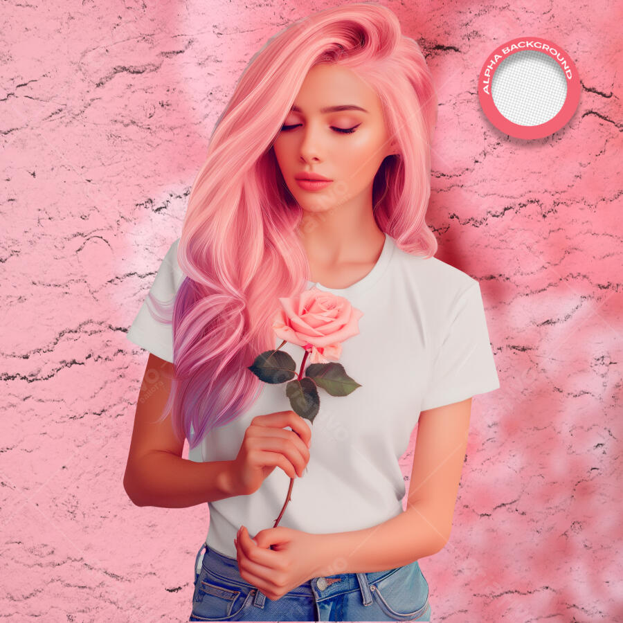 pintar cabelo rosa