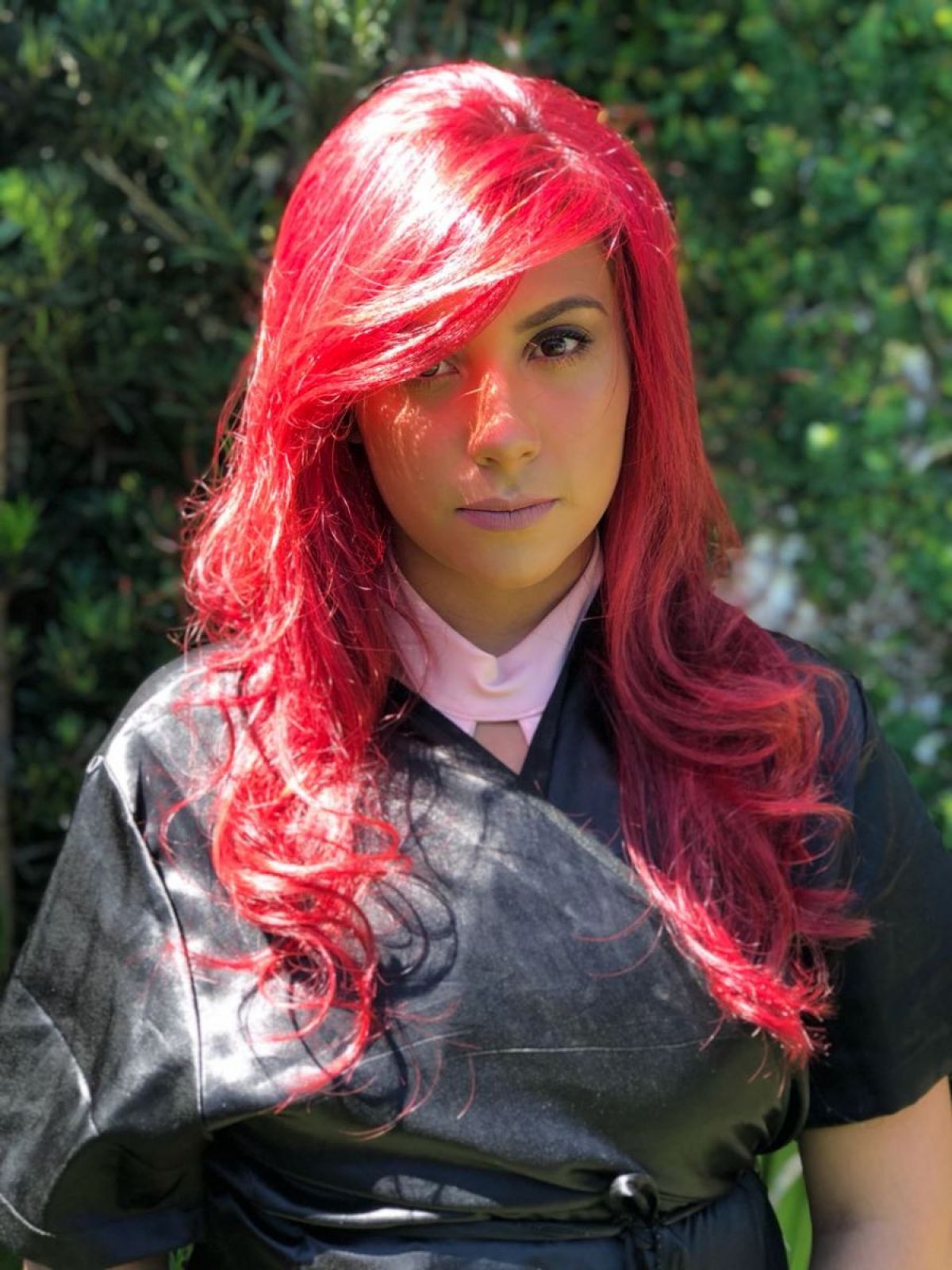 cabelo borgonha