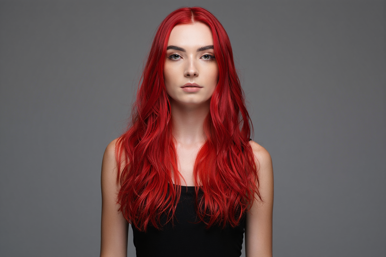 desbotamento cabelo vermelho