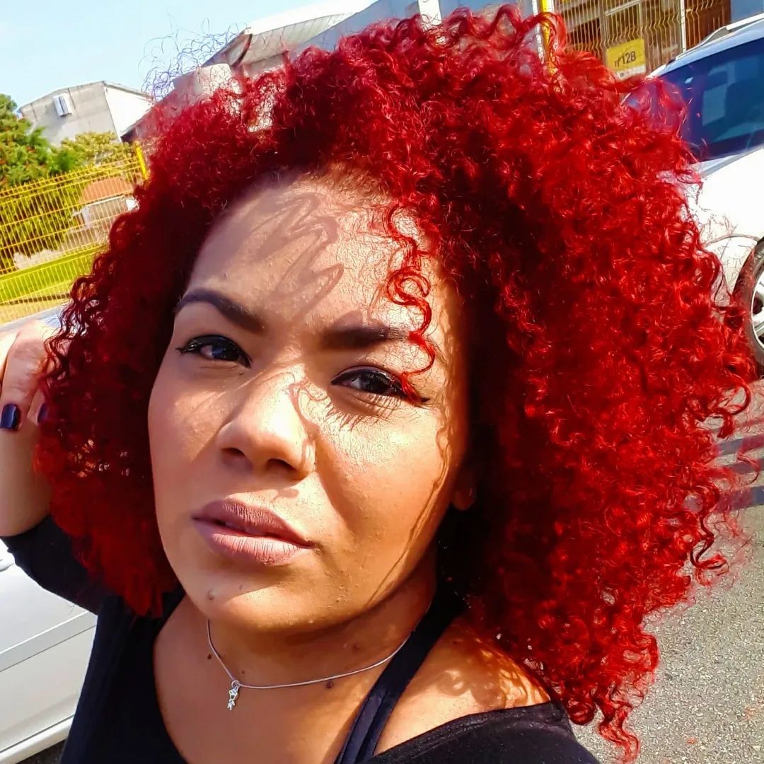 cabelo borgonha