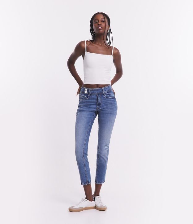 calça cigarrete com tênis