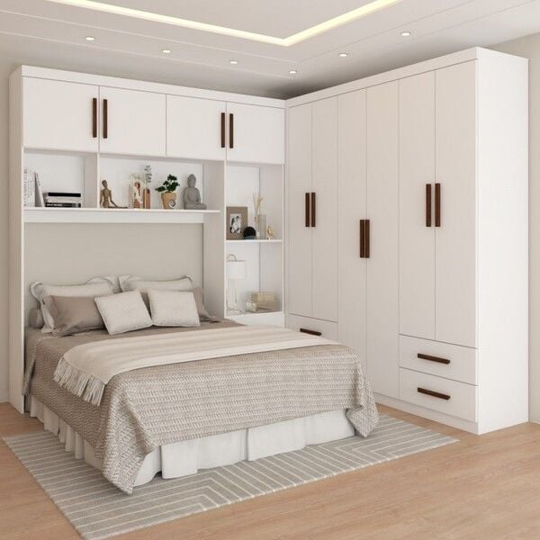 guarda roupa com cama integrada