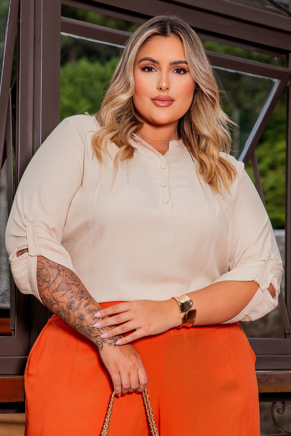 tendências 2026 camisa social plus size