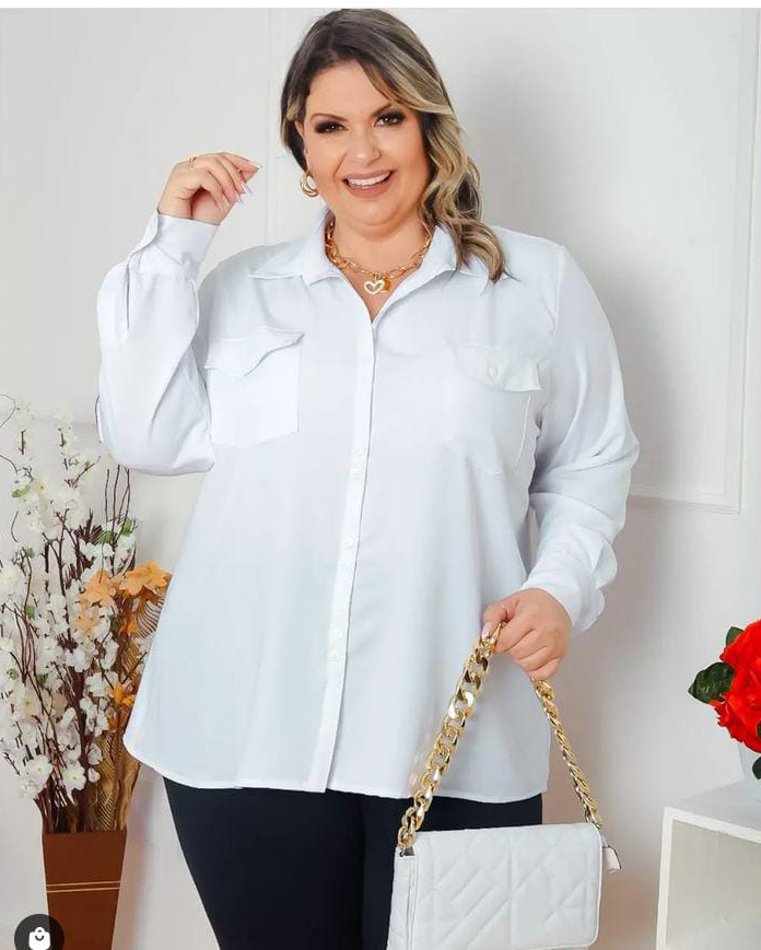 onde comprar camisa social plus size