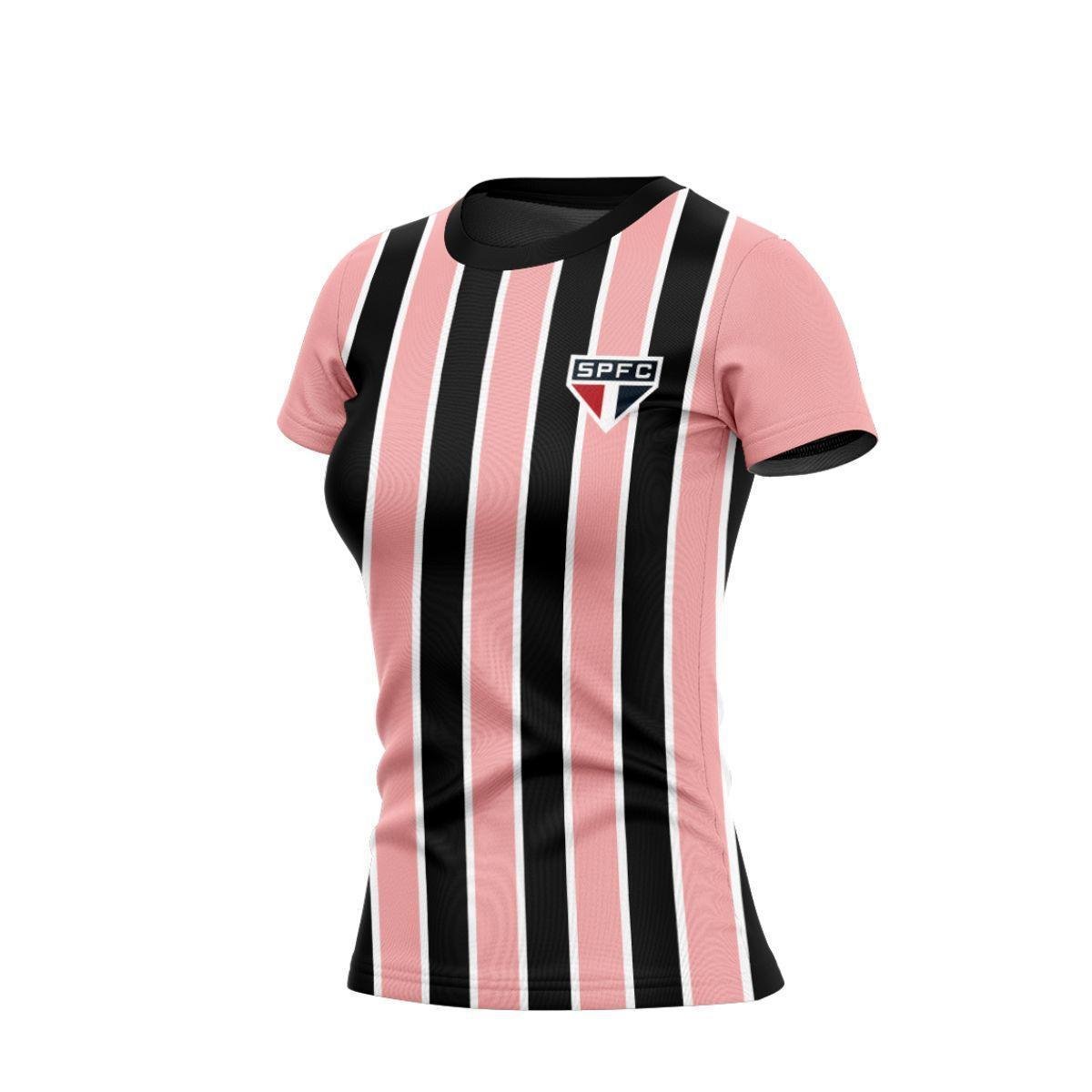 looks com camisa do São Paulo feminina