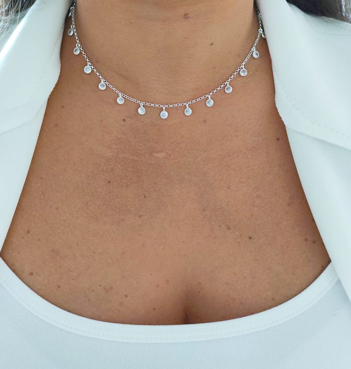 choker dourado