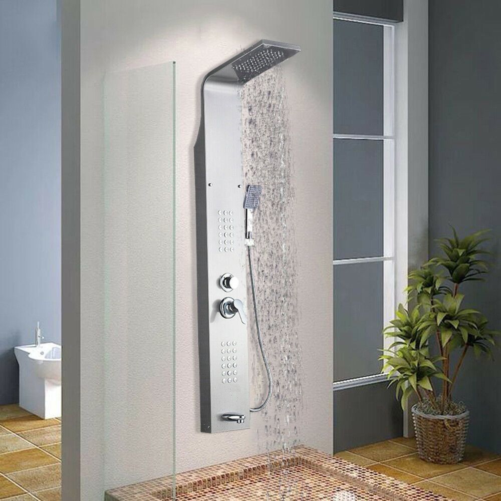 coluna de banho com hidromassagem