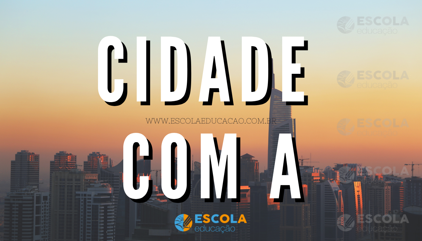 municípios com a letra a