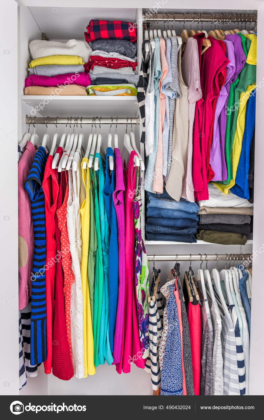 sistemas de organização de closet