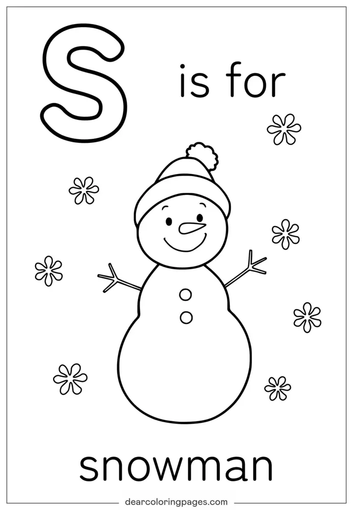 vocabulário de inverno letra S