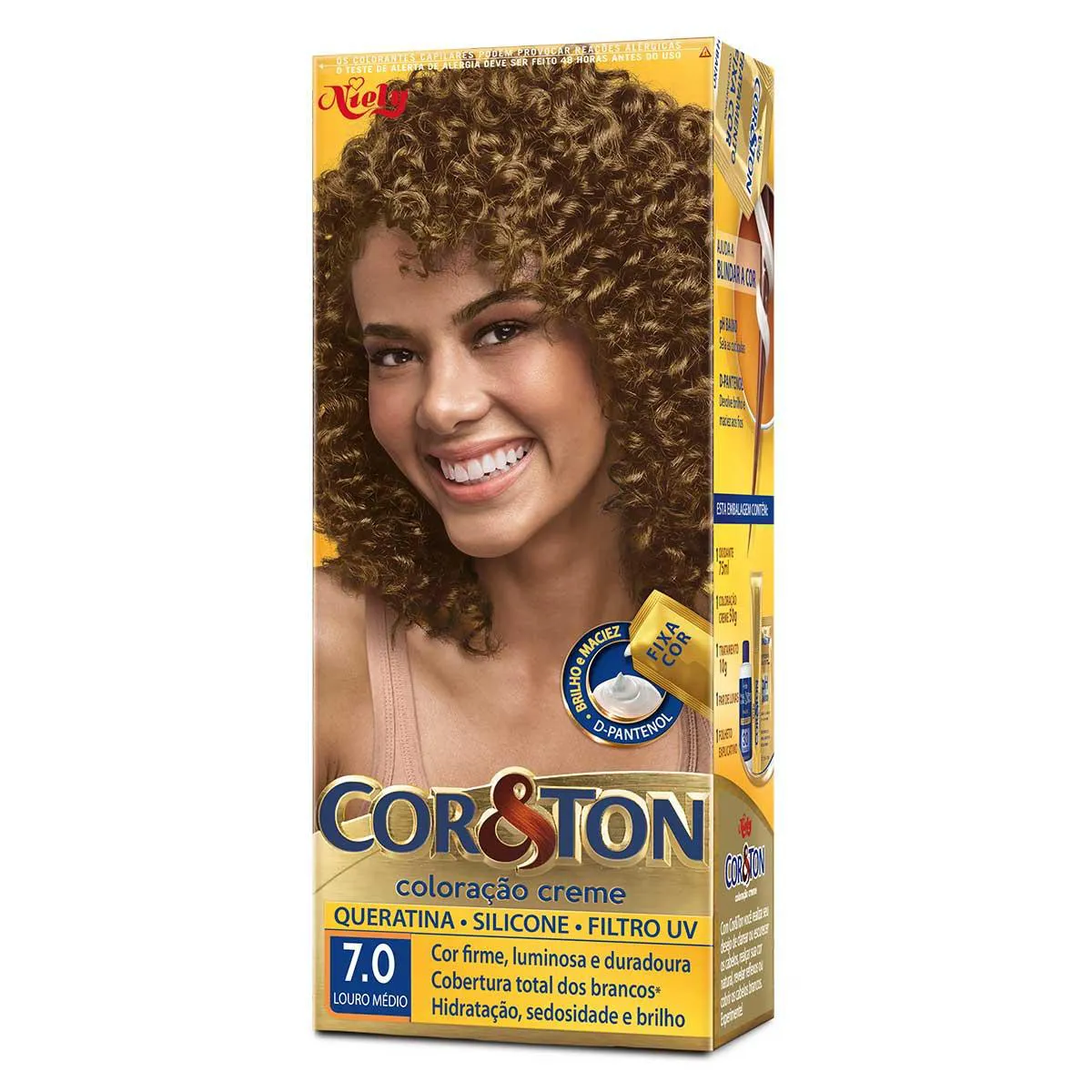 coloração 7.0 louro médio