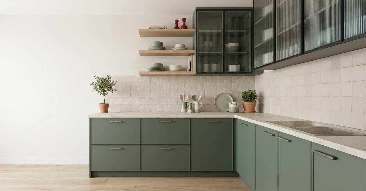 tendências de design de cozinha 2026