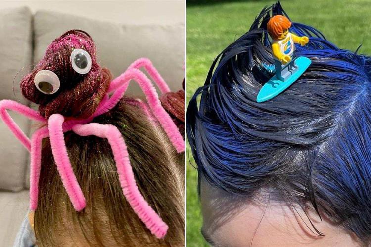 como fazer cabelo maluco