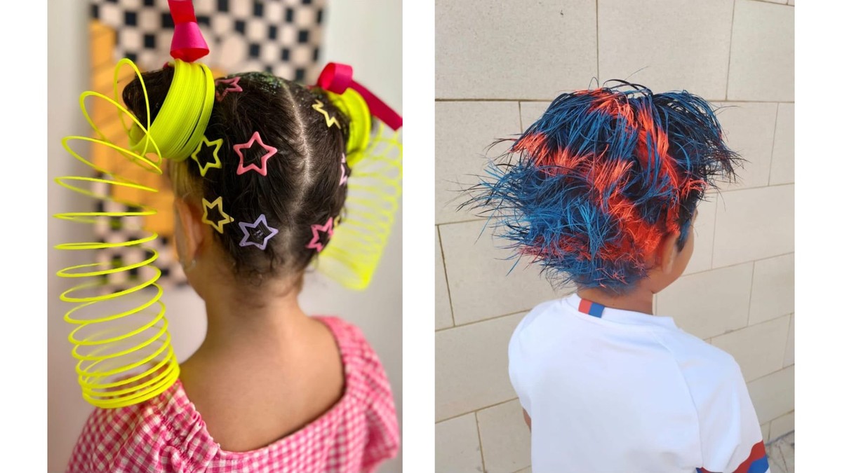 como fazer cabelo maluco