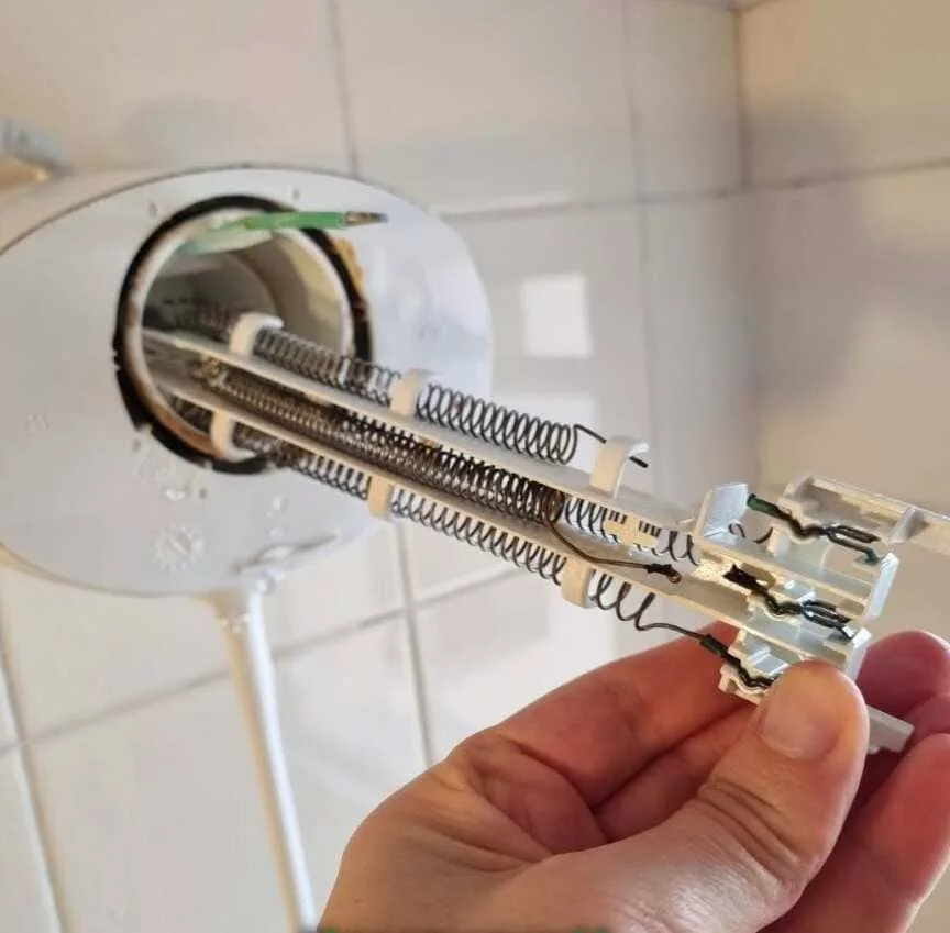 água fria no banho