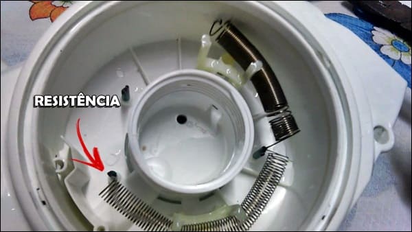 água fria no banho