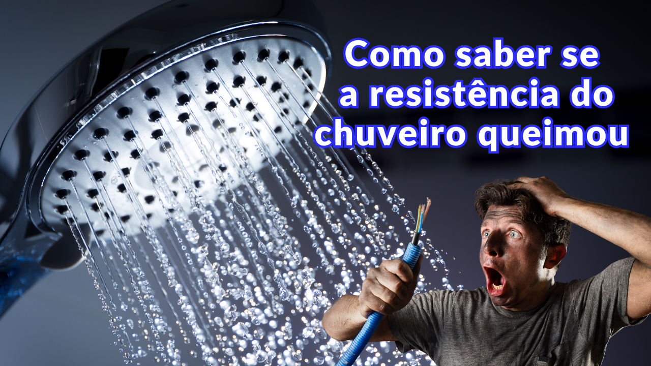 sinais de chuveiro queimado