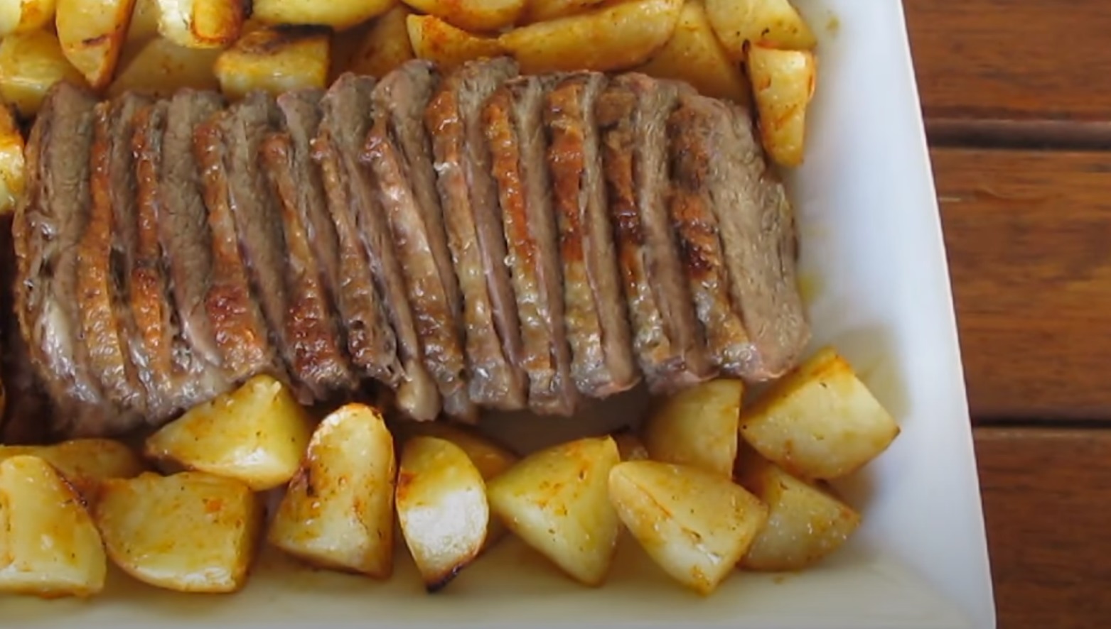 receita de contra-filé no forno
