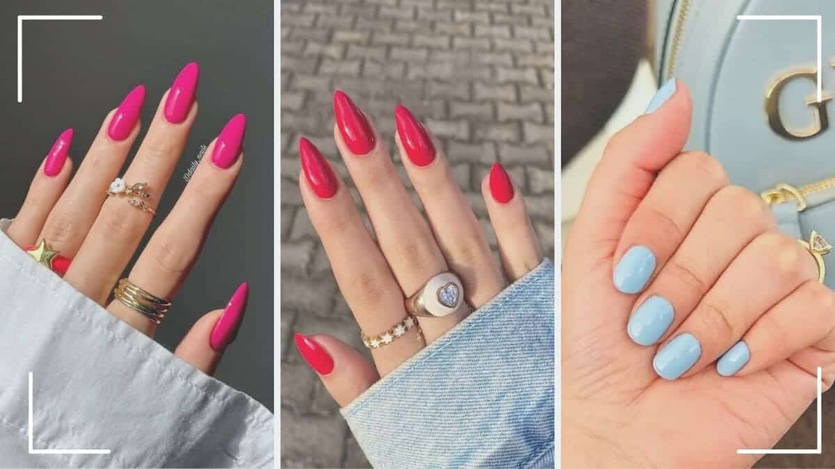 unhas tom pêssego