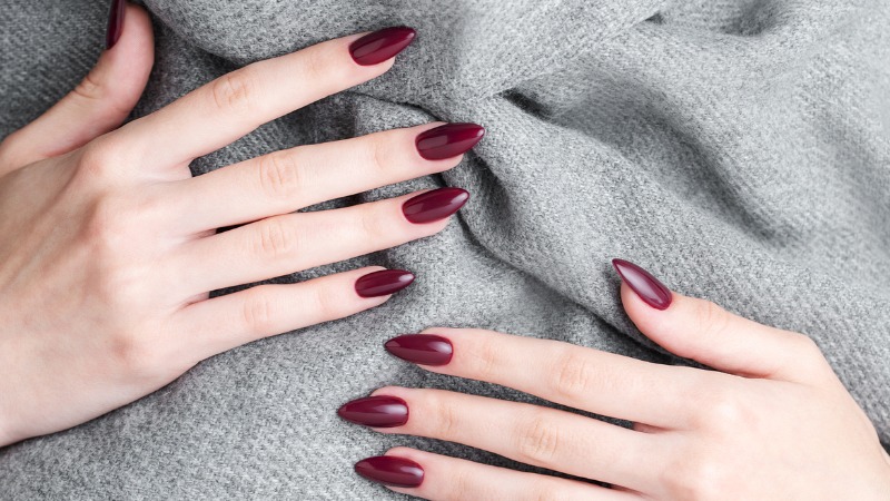 unhas gel elegantes
