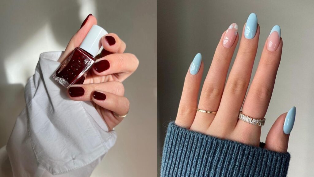 unhas coloridas