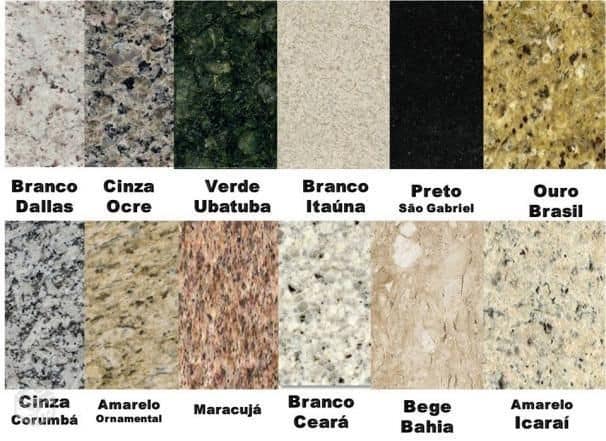 granito cores