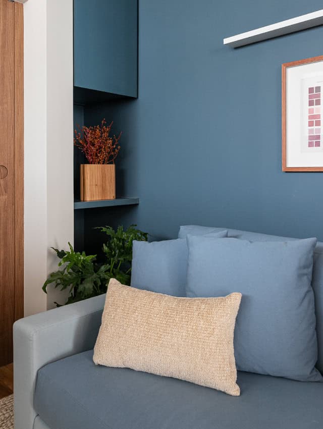 cores claras para sala