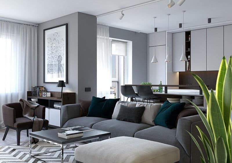 cores modernas para interiores