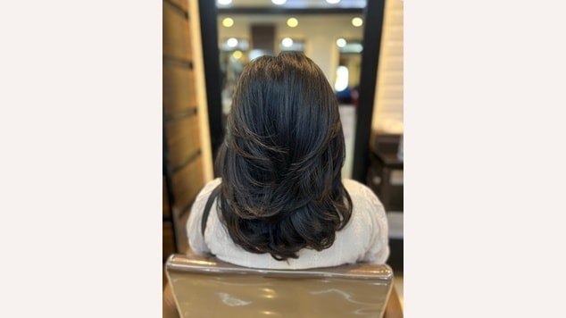 corte para rosto redondo