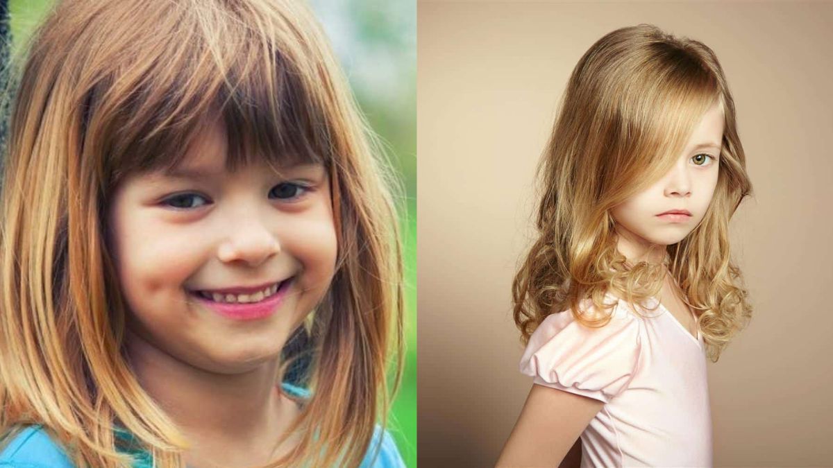 corte em camadas infantil feminino longo