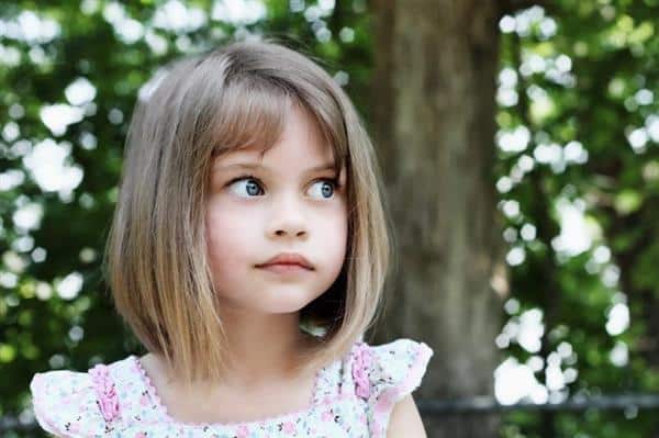 manutenção cabelo infantil feminino longo