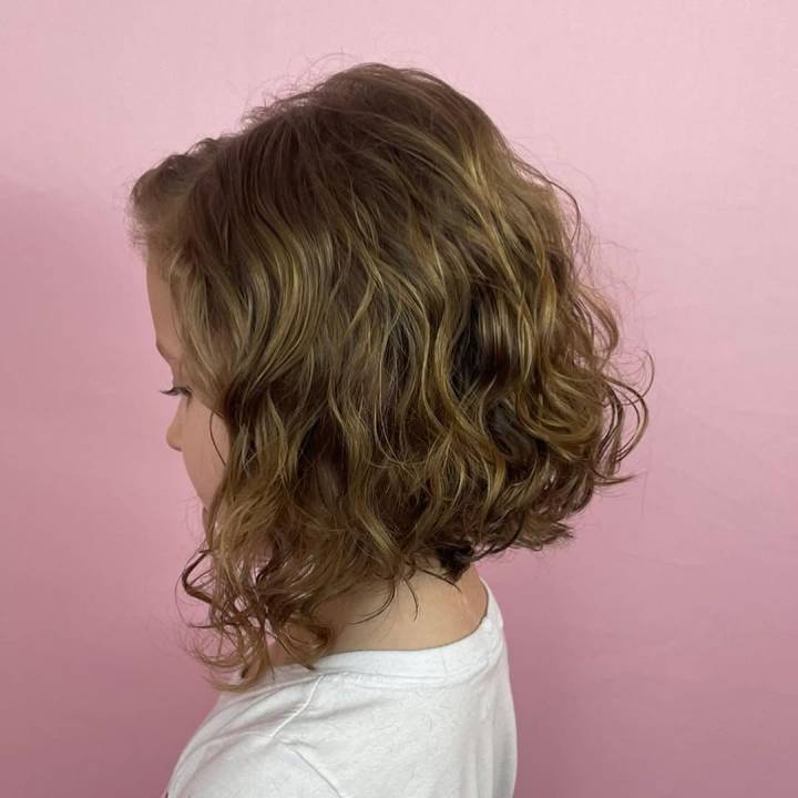 estilos corte cabelo criança menina longo