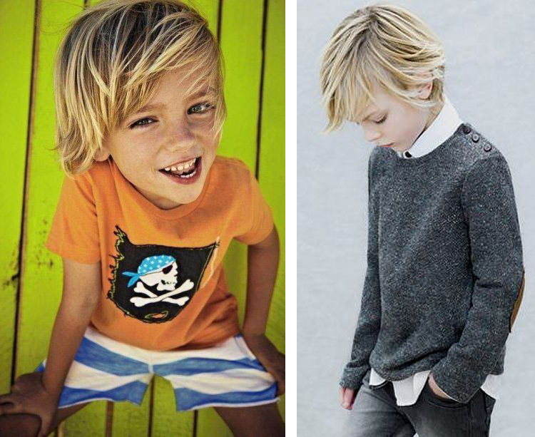 corte infantil masculino surfista liso
