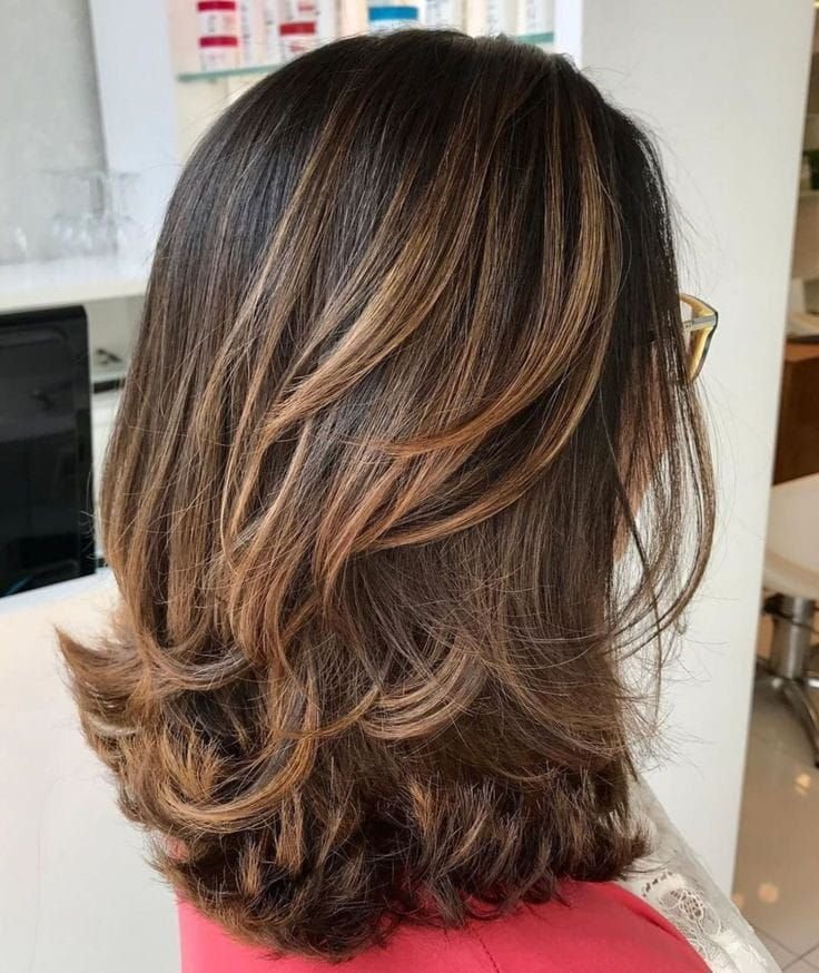 corte de cabelo médio