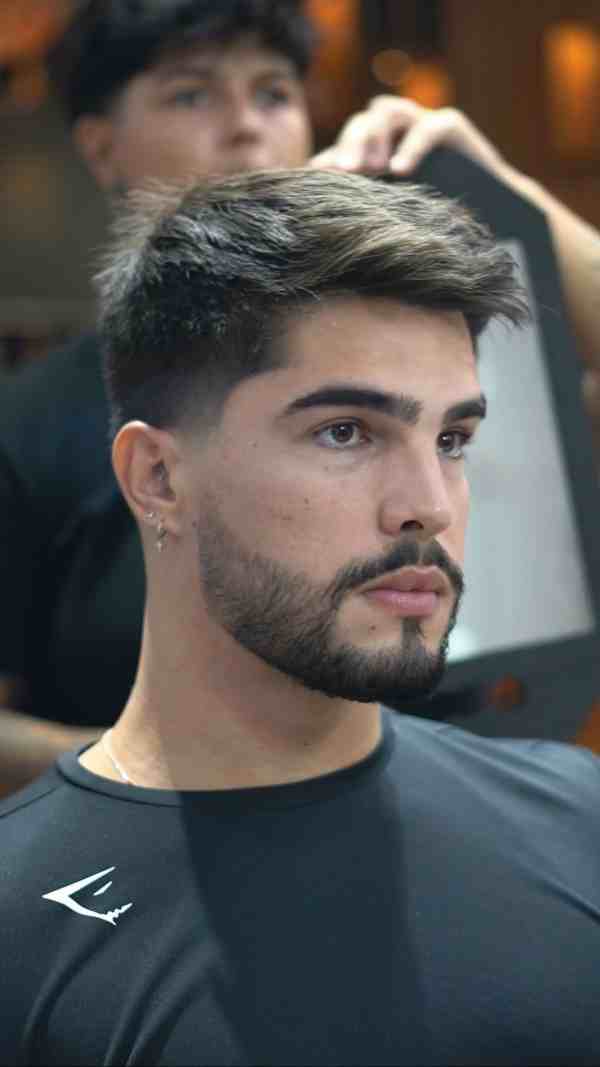 corte para cabelo cacheado masculino